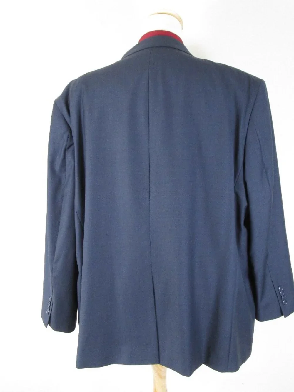 Jos. A. Bank Big & Tall Dark Gray Navy Wool Suit Size 56R Pants 54 X 30